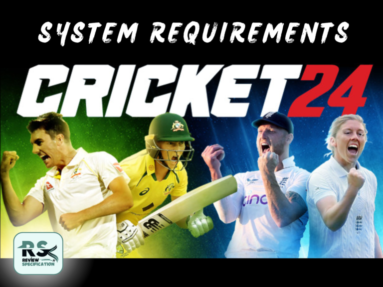 Cricket 24 System Requirements
